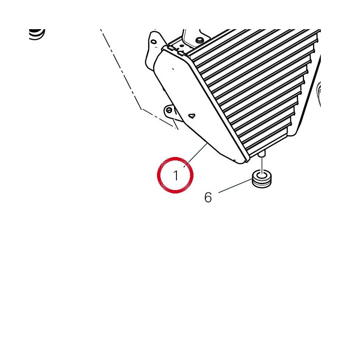 Radiateur à huile 54812791A — réf. 54812791A | Ducati Store