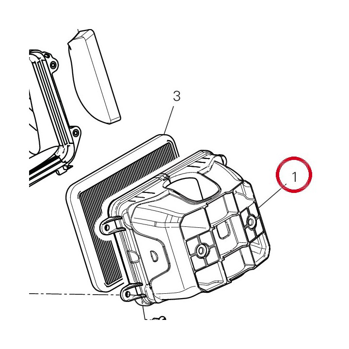 Canalisation aspiration — réf. 4841C911A | Ducati Store
