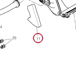 Absorbant sonore couvercle — réf. 48613352A | Ducati Store
