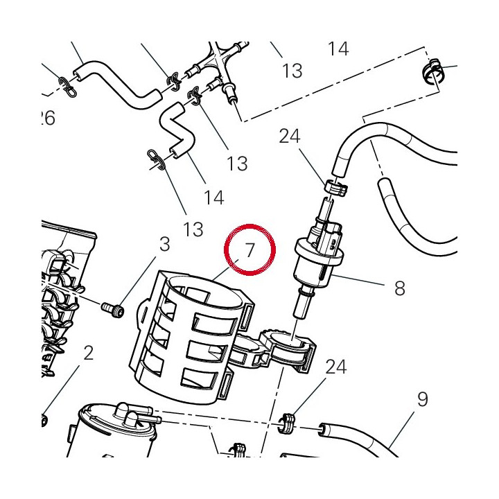 Support 70011471A — réf. 70011471A | Ducati Store