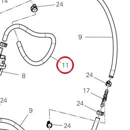 Tuyau 935Z0191A — réf. 935Z0191A | Ducati Store