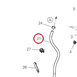 Tuyau échappement 93512971A — réf. 93512971A | Ducati Store