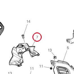 Couvercle contacteur — réf. 4601S163A | Ducati Store