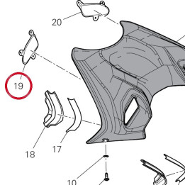 Couvercle de réservoir — réf. 4601S021AA | Ducati Store