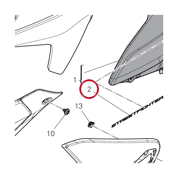 Decalcomanie 4381O071A — réf. 4381O071A | Ducati Store