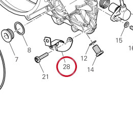 Equerre 8301P731AA — réf. 8301P731AA | Ducati Store