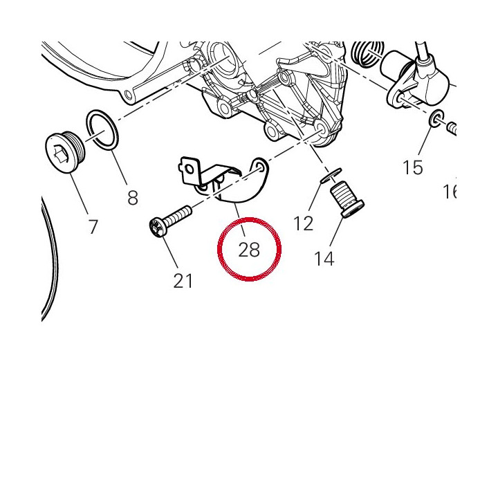Equerre 8301P731AA — réf. 8301P731AA | Ducati Store