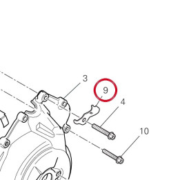 Equerre 8301H812AA — réf. 8301H812AA | Ducati Store