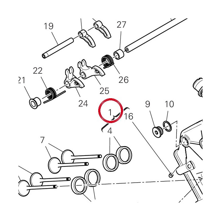 Culasse avant 30125711CR — réf. 30125711CR | Ducati Store