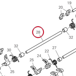 Axe culbuteur fermature — réf. 82115801B | Ducati Store