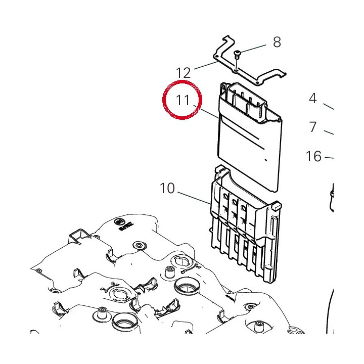 Centrale blackbox — réf. 94010084AA | Ducati Store