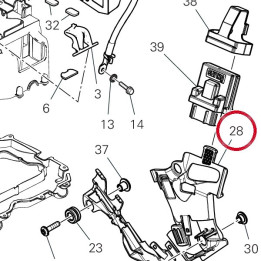 Support connecteur 8291S311A — réf. 8291S311A | Ducati Store