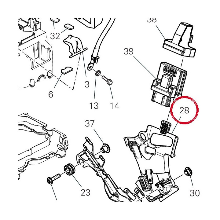 Support connecteur 8291S311A — réf. 8291S311A | Ducati Store