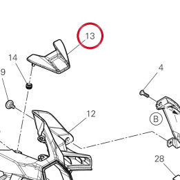 Cover proiettore 4803I791A — réf. 4803I791A | Ducati Store