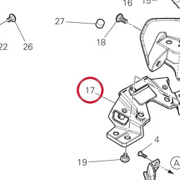 Ponte supporto proiettore — réf. 8301P791A | Ducati Store