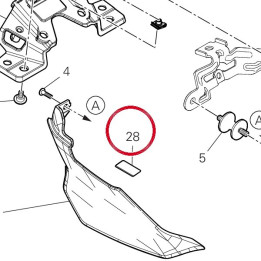 Tampon 86610871A — réf. 86610871A | Ducati Store