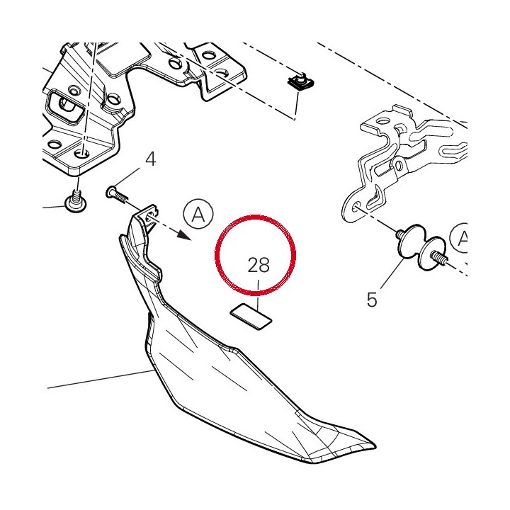 Tampon 86610871A — réf. 86610871A | Ducati Store