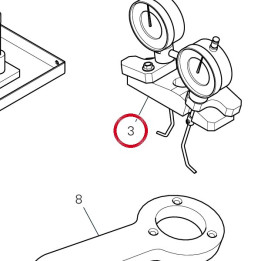 Calibre levee soupape — réf. 887133614 | Ducati Store