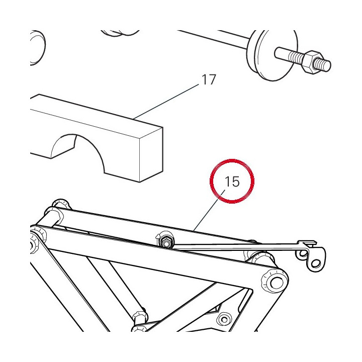Sous-Cadre de remplacement — réf. 889450081 | Ducati Store