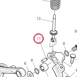 Goupille 86050781A — réf. 86010281A | Ducati Store