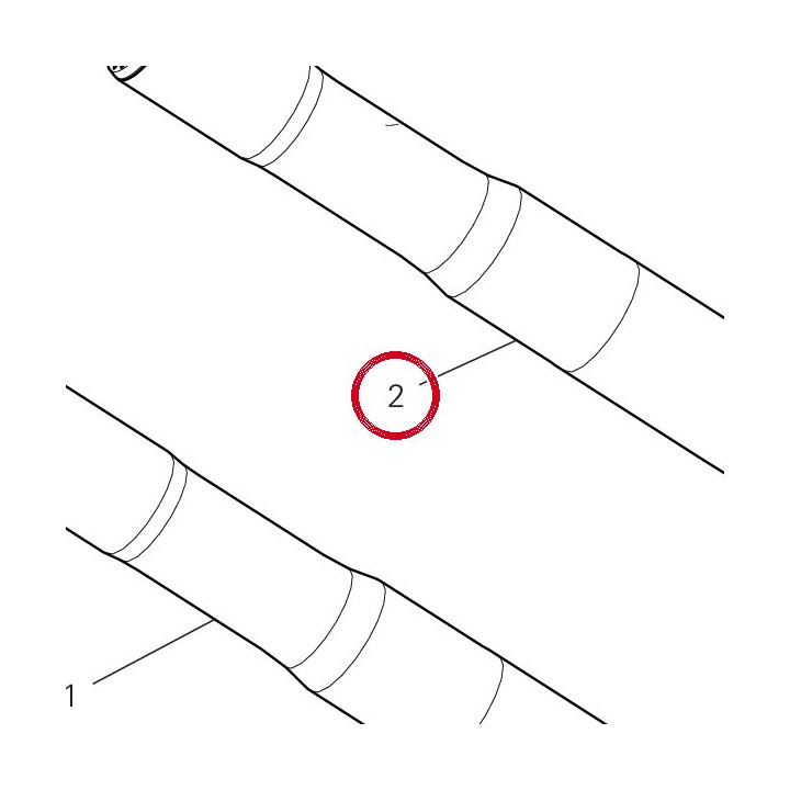 Ensemble fourche gauche — réf. 34521522A | Ducati Store