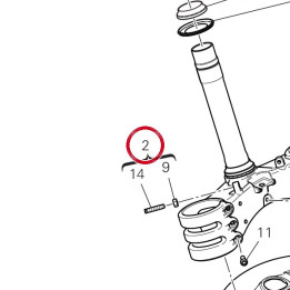 Base di sterzo 342P1041AA — réf. 342P1041AA | Ducati Store