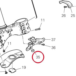 Entretoise 7131D661AA — réf. 7131D661AA | Ducati Store