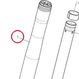 Fourche complète droit — réf. 34421122A | Ducati Store