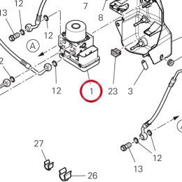 Centrale Abs 54241131A — réf. 54241131A | Ducati Store