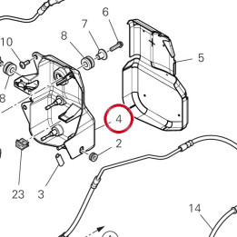 Support 8291H921A — réf. 8291H921A | Ducati Store