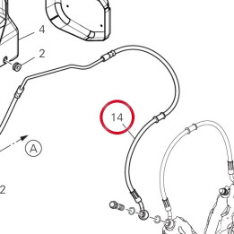 Durit boitier - étriers — réf. 61811441A | Ducati Store