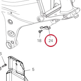 Equerre 8301I051AA — réf. 8301I051AA | Ducati Store