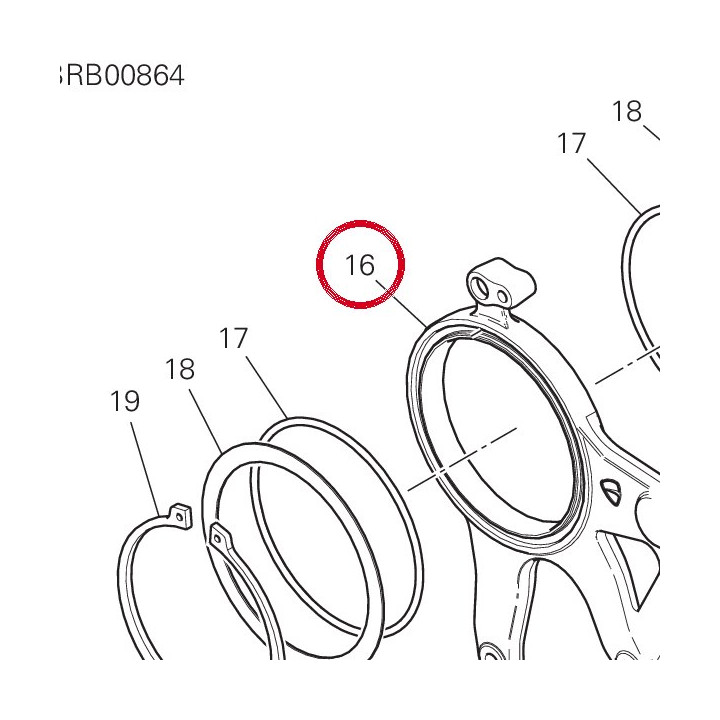 Plaque 82510641AA — réf. 82510641AA | Ducati Store