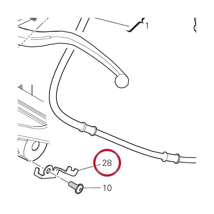 Equerre 8301I061AA — réf. 8301I061AA | Ducati Store