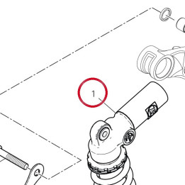 Amortisseur arrière Sachs — réf. 36521891A | Ducati Store