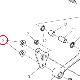 Écrou à embase 74941511AB — réf. 74941511AB | Ducati Store