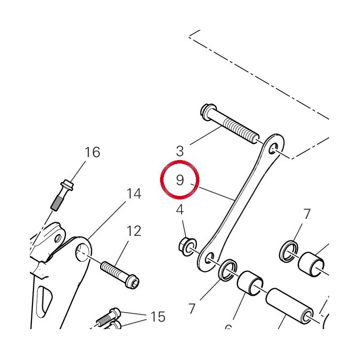 Tirant 37211983AA — réf. 37211983AA | Ducati Store