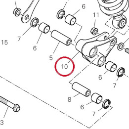 Culbuteur suspension — réf. 37211971BA | Ducati Store