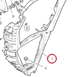 Protection radiateur — réf. 48411672B | Ducati Store
