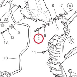 Vis special 7791B891AA — réf. 7791B891AA | Ducati Store