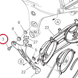 Vis special 7791B911AA — réf. 7791B911AA | Ducati Store