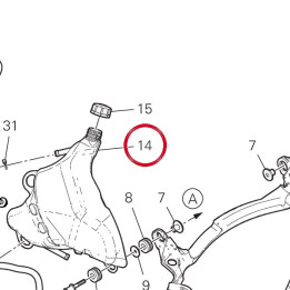 Vase expansion 58511252A — réf. 58511252A | Ducati Store