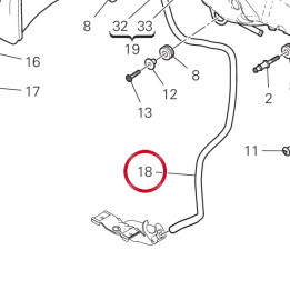 Tuyau 93410461A — réf. 93410461A | Ducati Store