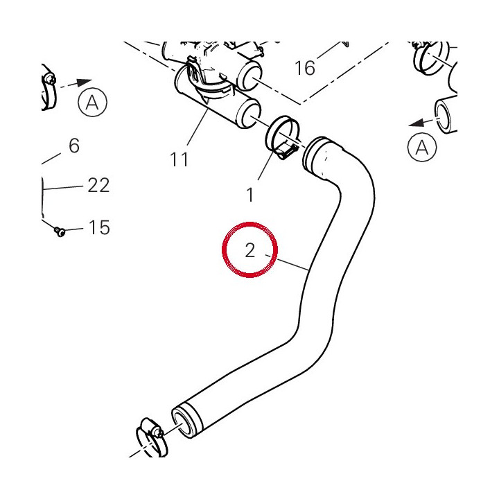 Manchon 80018072A — réf. 80018072A | Ducati Store