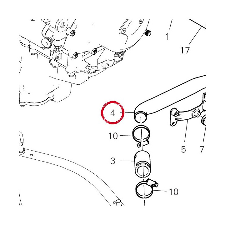 Manchon 80018111AA — réf. 80018111AA | Ducati Store