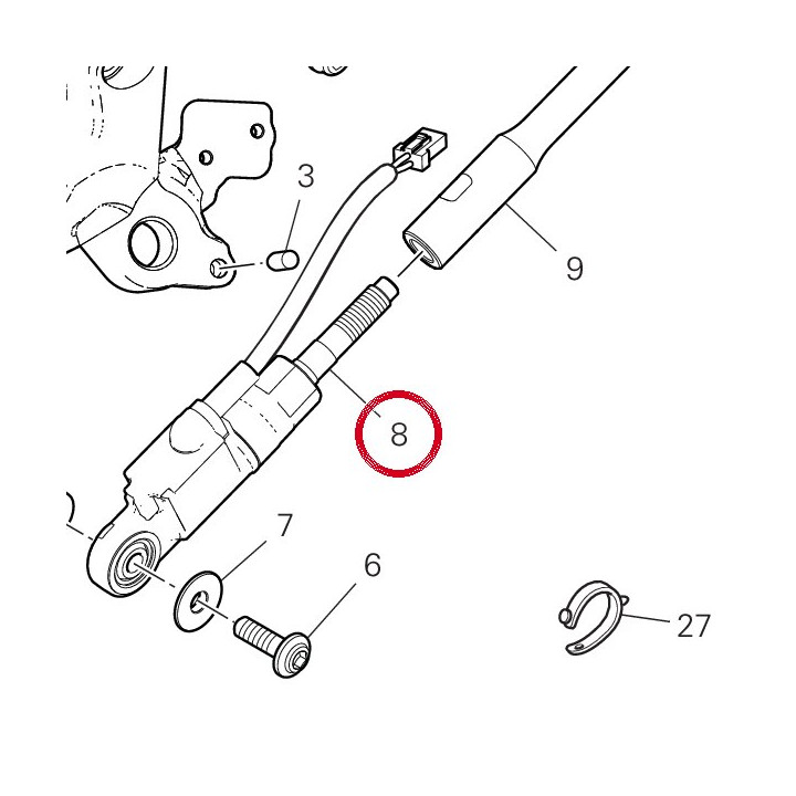 Quick shift 5521A291E — réf. 5521A291E | Ducati Store
