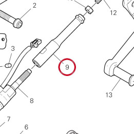 Asta rinvio cambio — réf. 11712011AA | Ducati Store