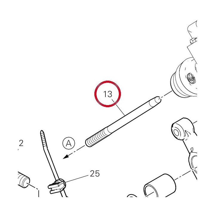 Pivot 11711831AA — réf. 11711831AA | Ducati Store