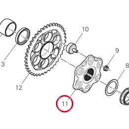 Bride Porte-Couronne — réf. 16016861AA | Ducati Store