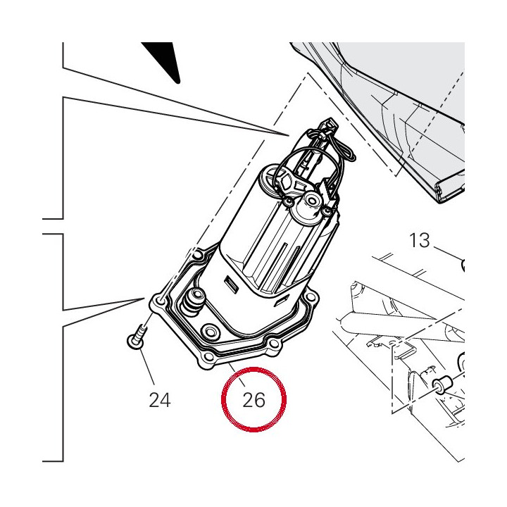 Pompe à carburant 16024481A — réf. 16024481A | Ducati Store